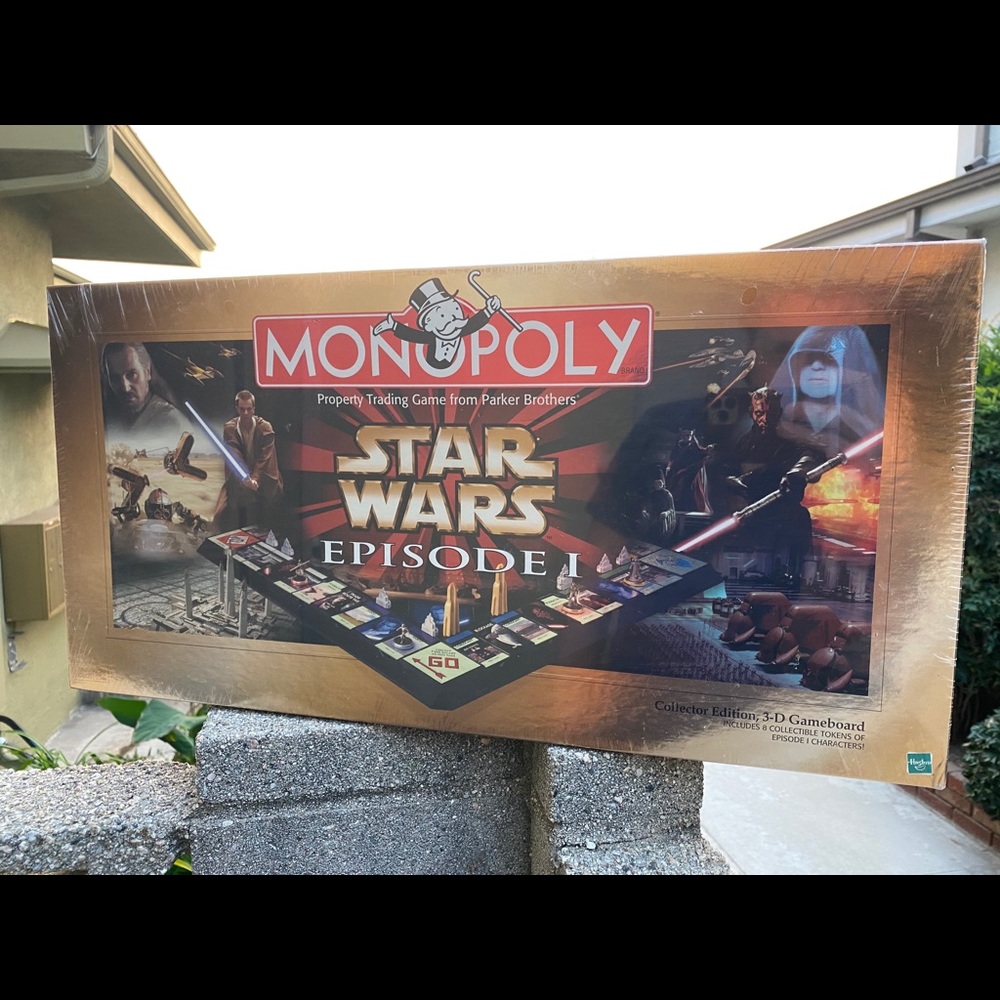 Star Wars Episode I Monopoly collectors edition